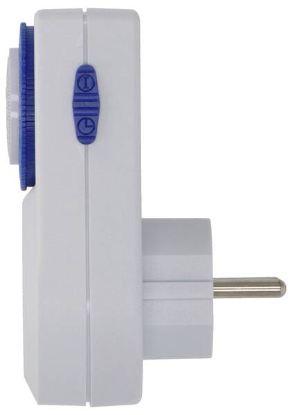 Brennenstuhl 1506160 Steckdosen-Zeitschaltuhr analog Tagesprogramm 3500 W IP20