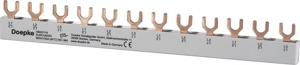 Doepke 09920119 Phasenschiene 10 mm² 63 A 690 V 1 St.