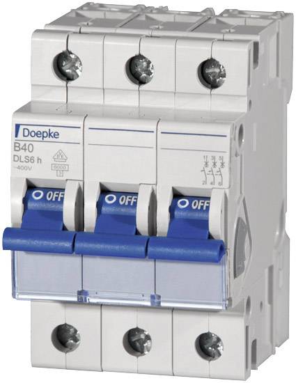 Doepke 09914113 DLS6H B16A 3polig 6KA Leitungsschutzschalter 3polig 16 A 230 V, 400 V