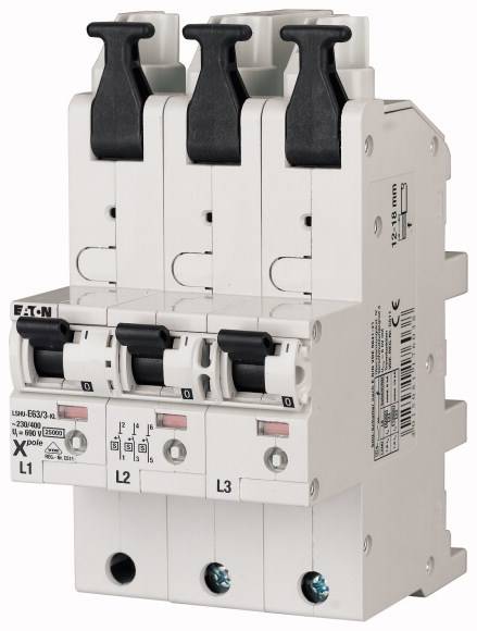 Eaton 119712 LSHU-E16/3-KL Hauptleitungsschutzschalter 3phasig 16 A 230 V, 400 V