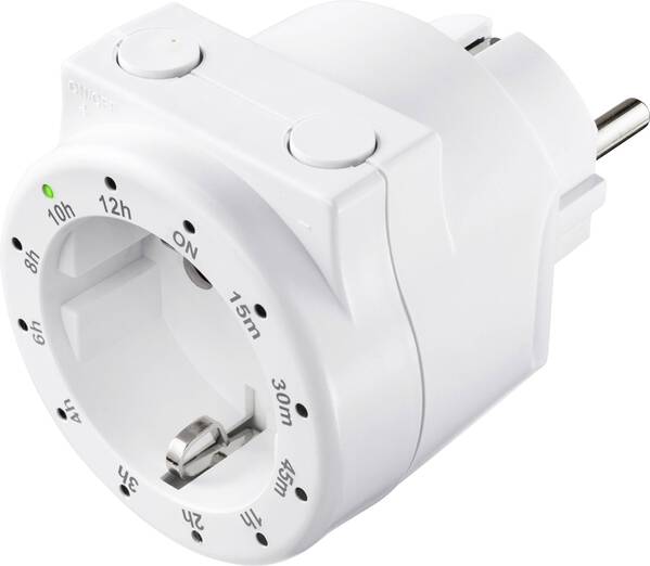 Sygonix SY-4499402 Schaltuhr digital Tagesprogramm 3500 W START/STOPP-Funktion, Countdown-Funktion