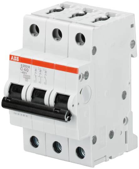 ABB 2CDS273001R0537 S203M-K32 Leitungsschutzschalter 3polig 32 A 400 V