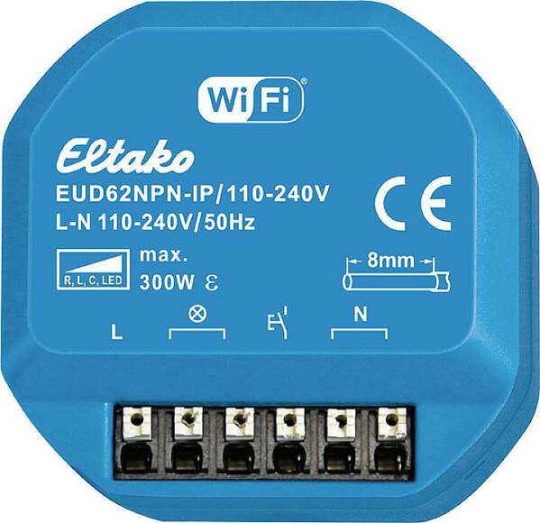 EUD62NPN-IP/110-240V Eltako Dimmaktor Unterputz