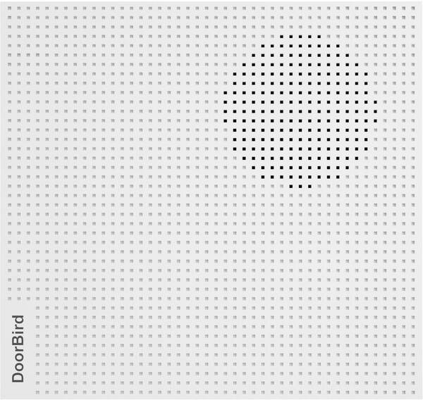DoorBird A1061W Türsprechanlagen-Zubehör WLAN, LAN Zusatz-Gong Weiß