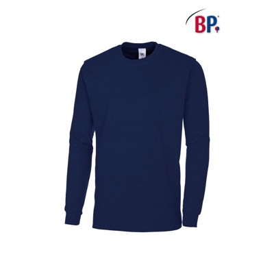 BP® - Langarmshirt für Sie & Ihn 1620 171 nachtblau, Größe M