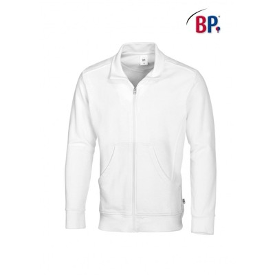 BP® - Sweatjacke für Sie & Ihn 1627 193 weiß, Größe L