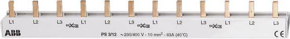 ABB 2CDL231001R1012 Phasenschiene 3polig 1 St.