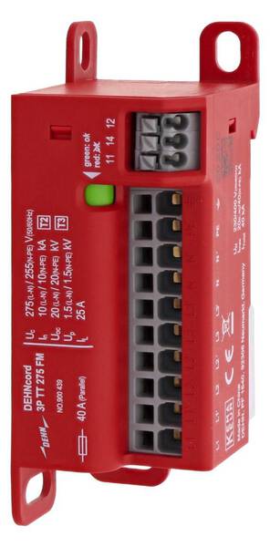 DEHN 900439 DCOR 3P TT 275 FM Überspannungsableiter 1 St.
