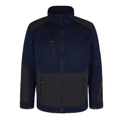 Engel - X-treme Strickjacke 1363-299, Blue Ink/Schwarz, Größe 2XL
