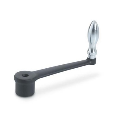 Ganter Norm® - 469-125-B10-D Handkurbeln, Gusseisen