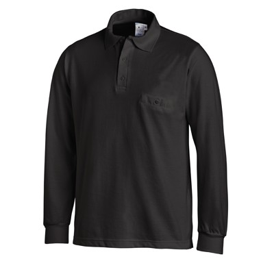 Leiber - Poloshirt Unisex schwarz 08/841/10, Größe L