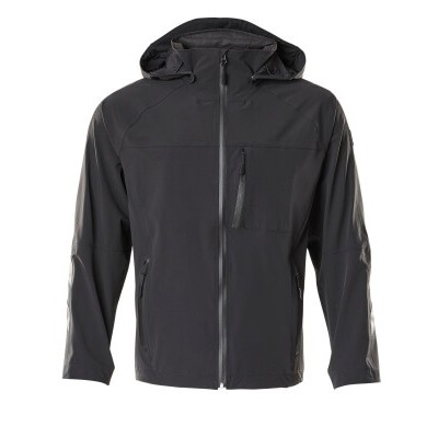 MASCOT® - Hard Shell Jacke UNIQUE, Schwarz, Größe L