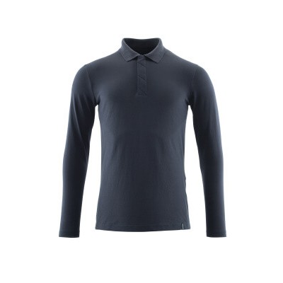 MASCOT® - Polo-Shirt, Langarm CROSSOVER, Schwarzblau, Größe 4XL-ONE