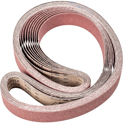 PFERD - Korund Schleifband BA 50x2000mm A40 für universelle Anwendung mit Bandschleifer