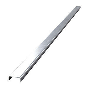 Wannenverbinder für Stahl-Flachwanne, Breite 52 mm, verzinkt, Länge 1970 mm.
