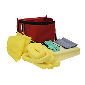 Leckage-Notfallset, in PVC-Tasche, Ausführung Chemikalien.