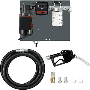 Flügelzellenpumpe für Heizöl / Diesel, selbstansaugend, mit integriertem Bypass, für Heizöl / Diesel.