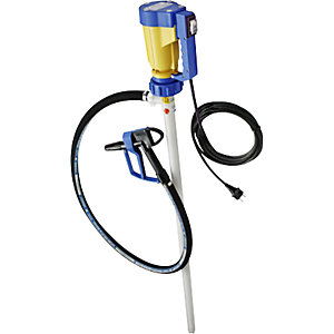 Elektrisches Tankcontainerpumpen-Set, für hochaggressive Medien, PVDF, 30 - 40 l/min.