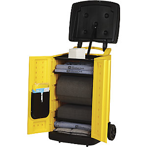 Leckage-Notfall-Caddy, Ausführung universal, absorbiert 179 l.