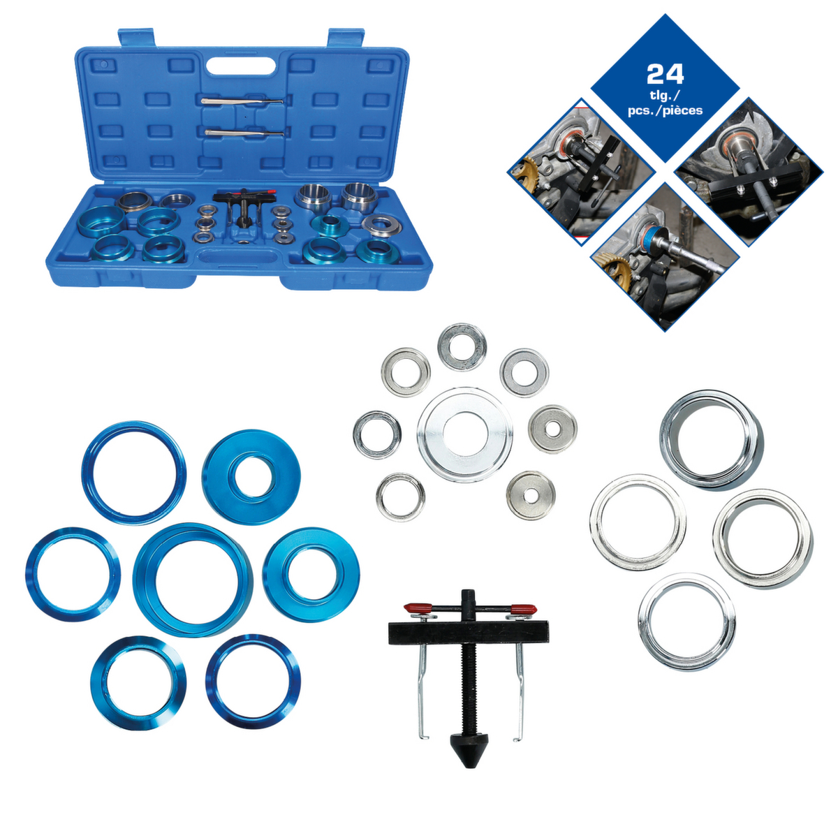 Brilliant Tools Radialdichtring-Montage-Demontage-Satz