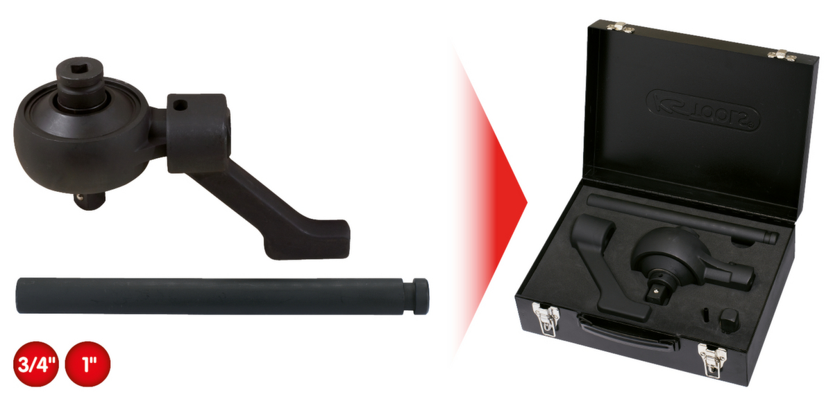 KS Tools 3/4" Universal Drehmoment-Vervielfältiger